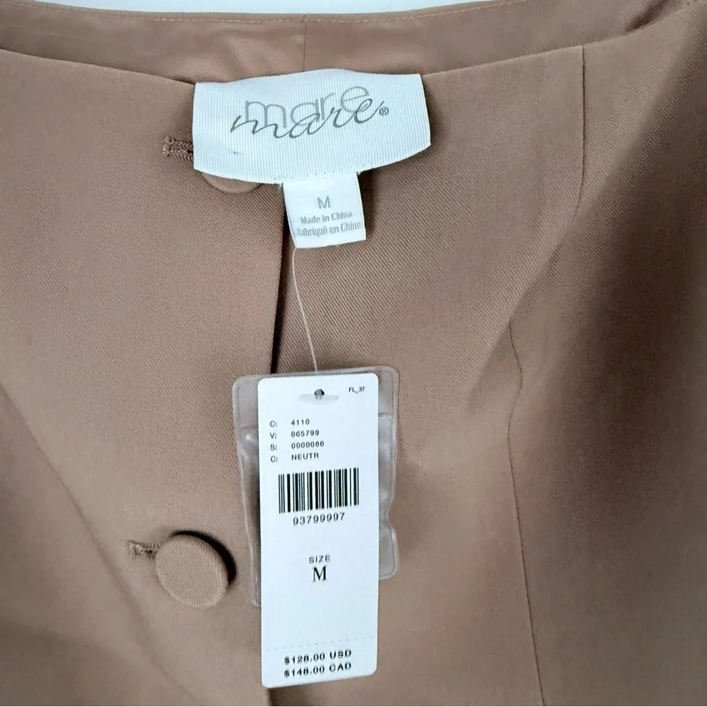 NWT Anthropologie Mare Mare Square Neck Vest Top Sz M - Picture 7 of 8